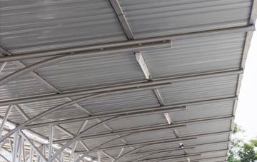 installing Golder Field metal roofing