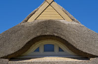 Golder Field thatch roofing